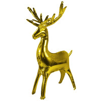 Balon foliowy - złoty renifer stojący BLF5876 Arpex